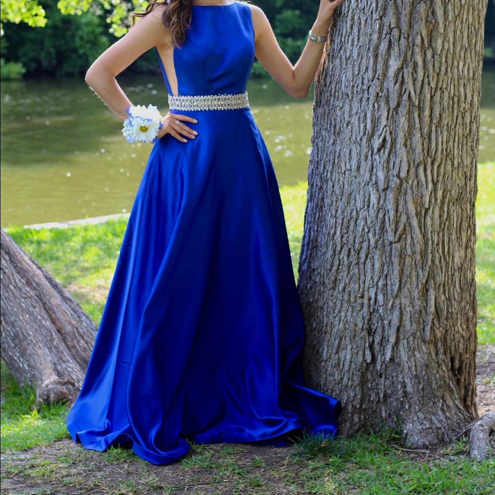 Royal Blue dress